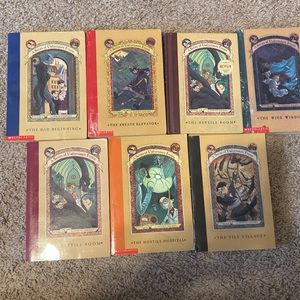 7 of A series of unfortunate events books